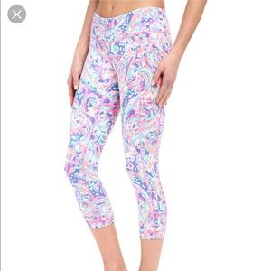 Lilly Pulitzer La Playa Luxletic cropped leggings
